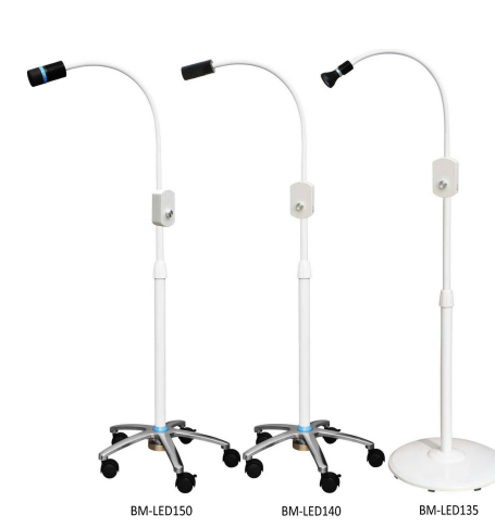 Three adjustable LED lamp models